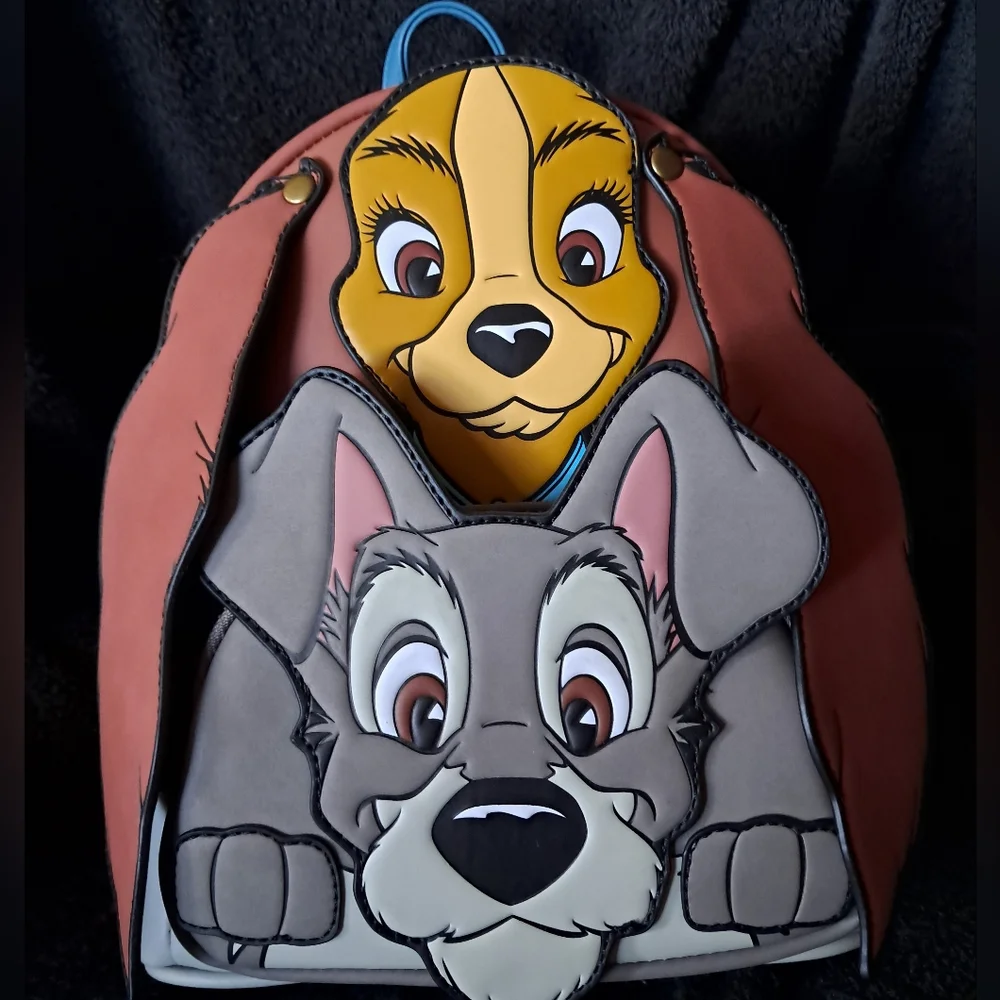 Lady and the Tramp Loungefly Mini Backpack